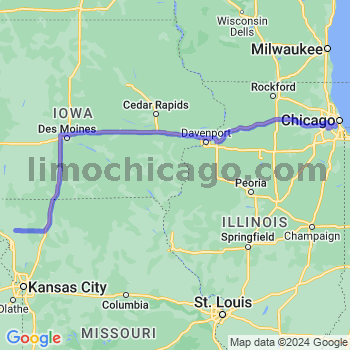 Limousine service to Midway airport (MDW)