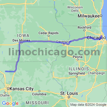 Limousine service to O'Hare airport (ORD)