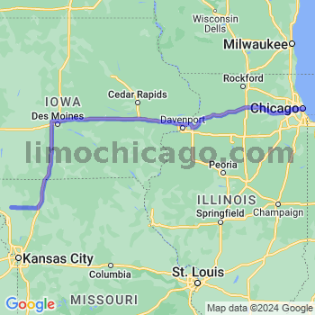 Limousine service to Chicago Loop