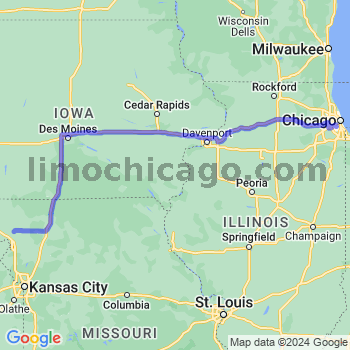 Limousine service to Midway airport (MDW)