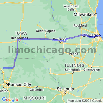 Limousine service to Chicago Loop