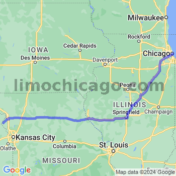 Limousine service to Chicago Loop