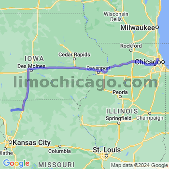 Limousine service to O'Hare airport (ORD)