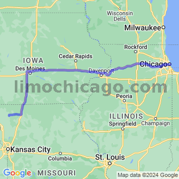 Limousine service to Chicago Loop
