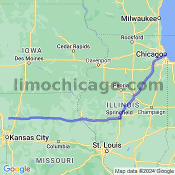 Limousine service to Chicago Loop