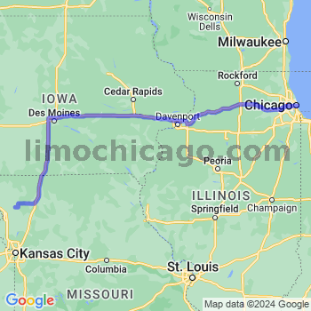 Limousine service to Chicago Loop