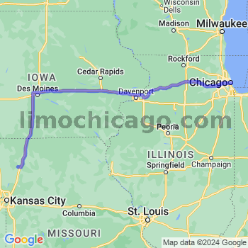 Limousine service to Chicago Loop