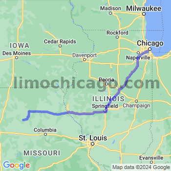 Limousine service to Midway airport (MDW)