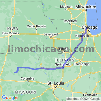 Limousine service to O'Hare airport (ORD)