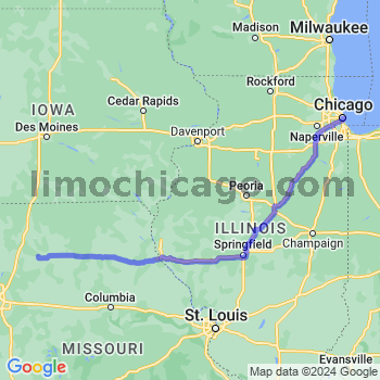 Limousine service to Chicago Loop