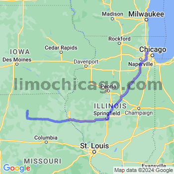 Limousine service to O'Hare airport (ORD)