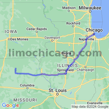 Limousine service to Chicago Loop