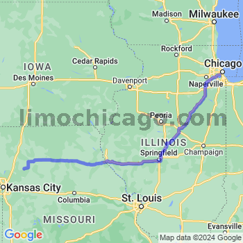 Limousine service to Midway airport (MDW)