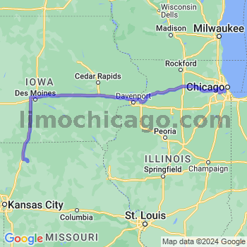 Limousine service to Midway airport (MDW)