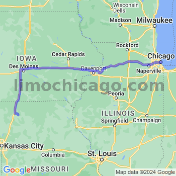 Limousine service to Chicago Loop