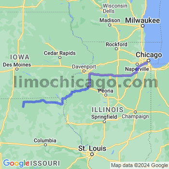 Limousine service to Midway airport (MDW)