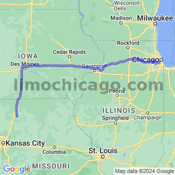Limousine service to Midway airport (MDW)