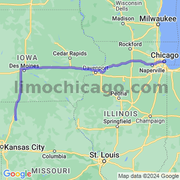 Limousine service to Chicago Loop