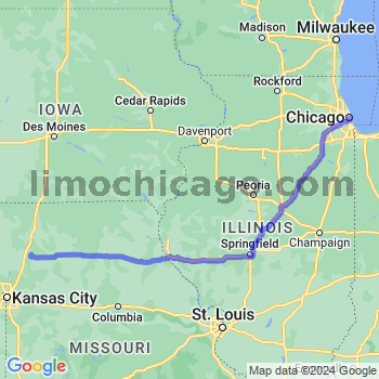 Limousine service to Chicago Loop