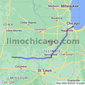 Limousine service to Chicago Loop