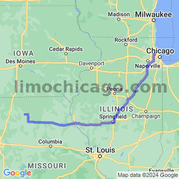Limousine service to O'Hare airport (ORD)