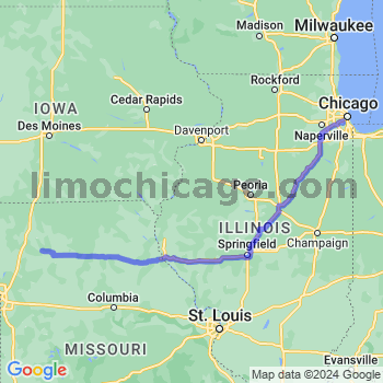 Limousine service to Midway airport (MDW)