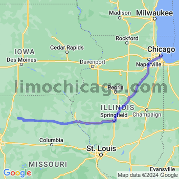 Limousine service to Chicago Loop