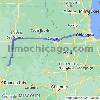 Limousine service to Chicago Loop