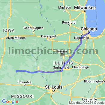 Limousine service to Chicago Loop