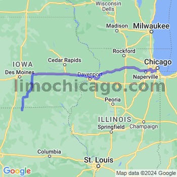 Limousine service to Midway airport (MDW)