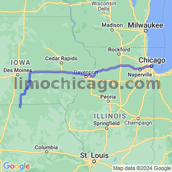 Limousine service to Chicago Loop