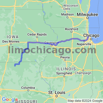Limousine service to O'Hare airport (ORD)