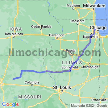 Limousine service to O'Hare airport (ORD)