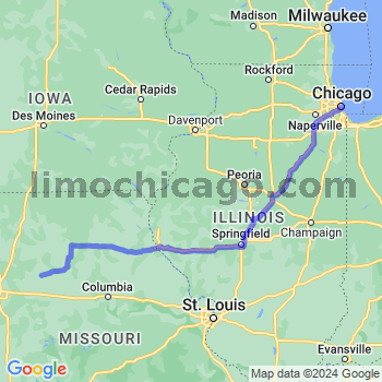 Limousine service to Chicago Loop