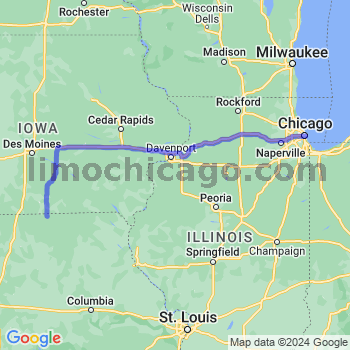 Limousine service to Chicago Loop