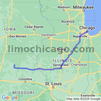 Limousine service to Chicago Loop