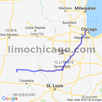 Limousine service to O'Hare airport (ORD)