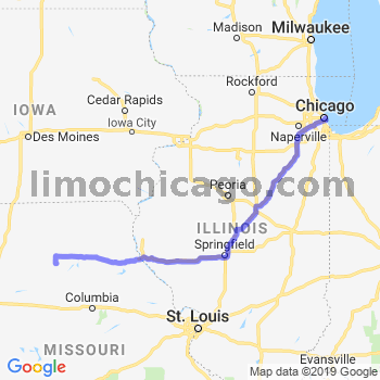 Limousine service to Chicago Loop