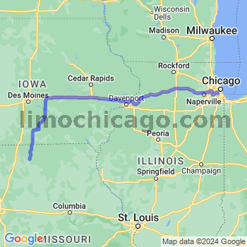Limousine service to Midway airport (MDW)