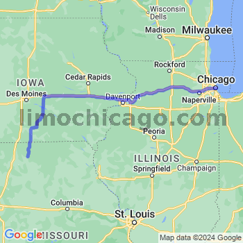 Limousine service to Chicago Loop