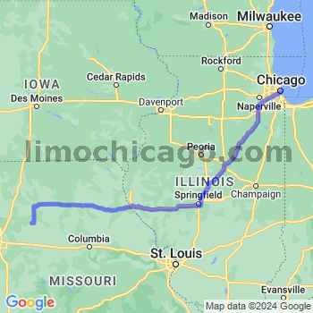 Limousine service to Chicago Loop
