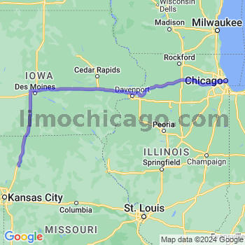 Limousine service to Chicago Loop