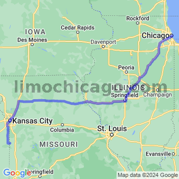 Limousine service to Chicago Loop