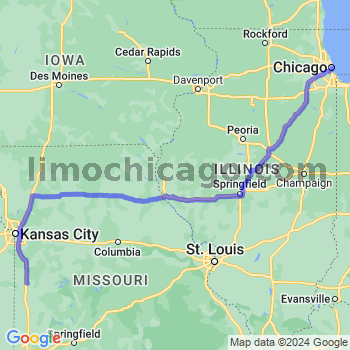 Limousine service to Chicago Loop