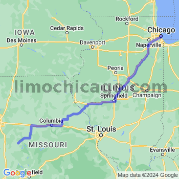 Limousine service to Chicago Loop