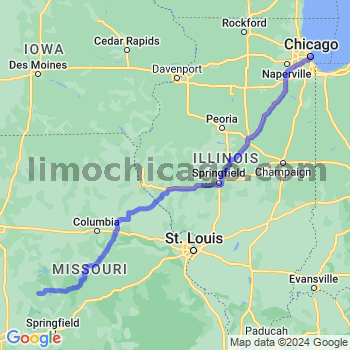 Limousine service to Chicago Loop
