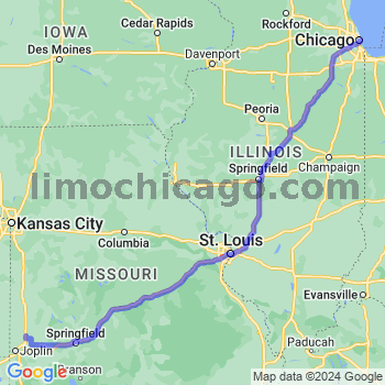 Limousine service to Chicago Loop