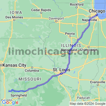 Limousine service to Chicago Loop