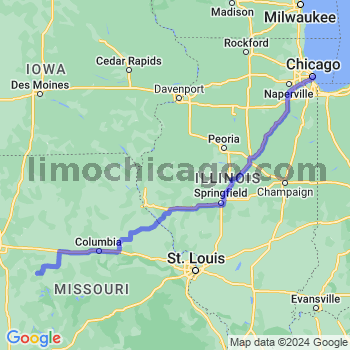 Limousine service to Chicago Loop