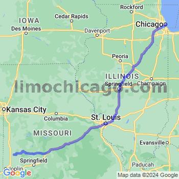 Limousine service to Chicago Loop